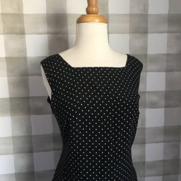 DANY Polkadot Black Skirt Set Made in Italy